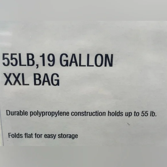 Large reseller tote bag reusable contractor - Picture 2 of 3